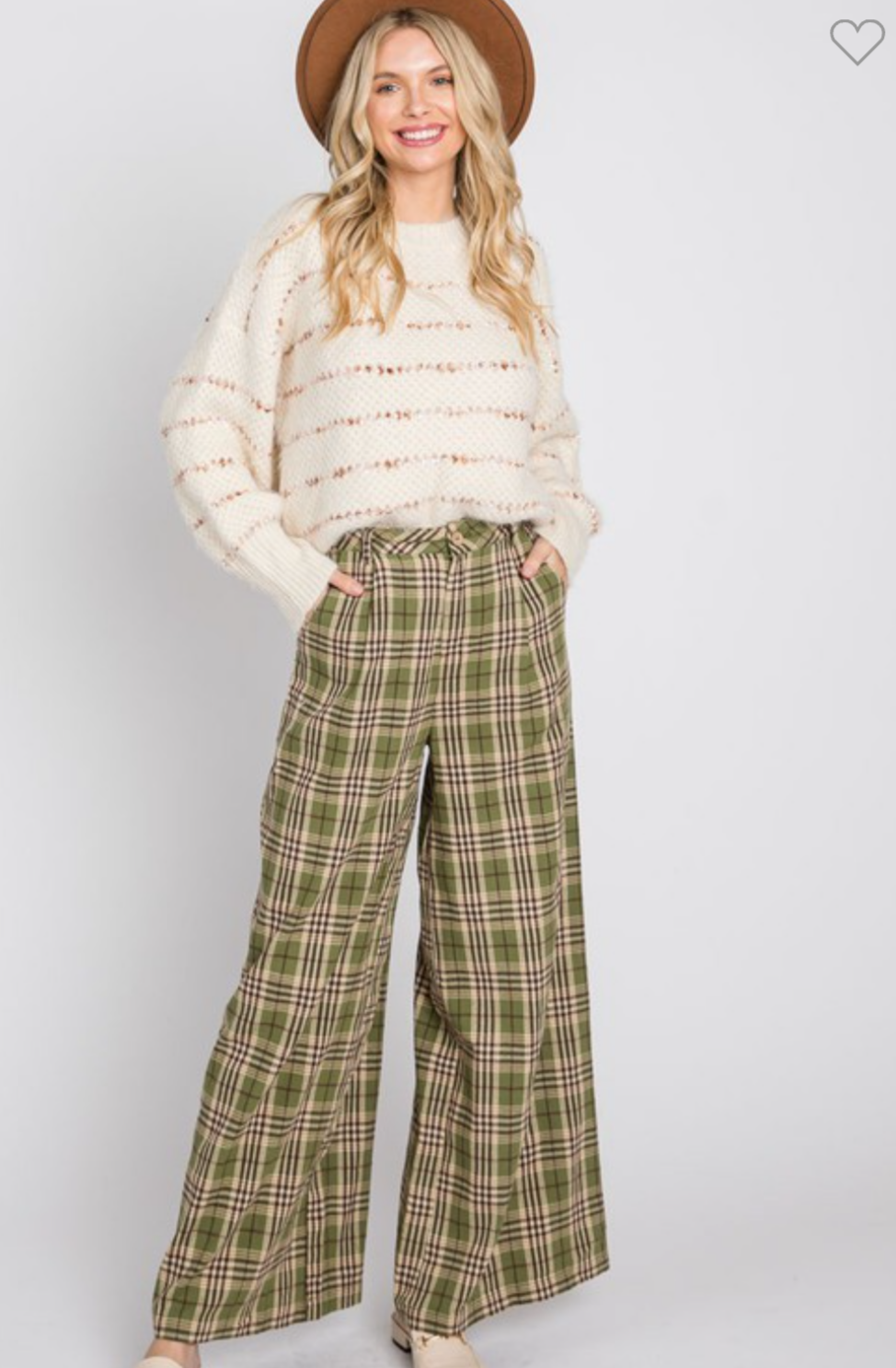 Plaid Pant
