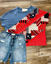 Load image into Gallery viewer, Patriotic Color Block
