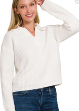 Load image into Gallery viewer, Collared Sweater

