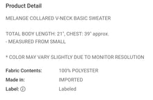Load image into Gallery viewer, Collared Sweater
