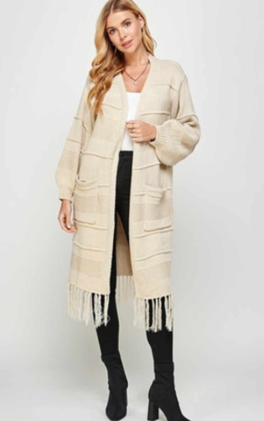 CableKnit Cardigan