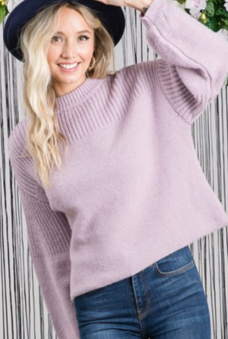 Lavender Sweater