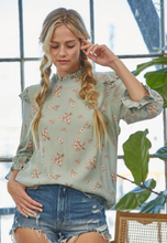 Load image into Gallery viewer, Ruffled Detail Blouse
