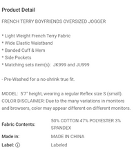 Load image into Gallery viewer, Joggers(2 colors available)
