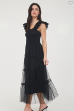 Load image into Gallery viewer, Black Tea Party Dress
