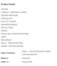 Load image into Gallery viewer, Black Tea Party Dress
