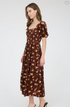 Load image into Gallery viewer, Velvet Floral Dress
