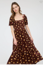 Load image into Gallery viewer, Velvet Floral Dress
