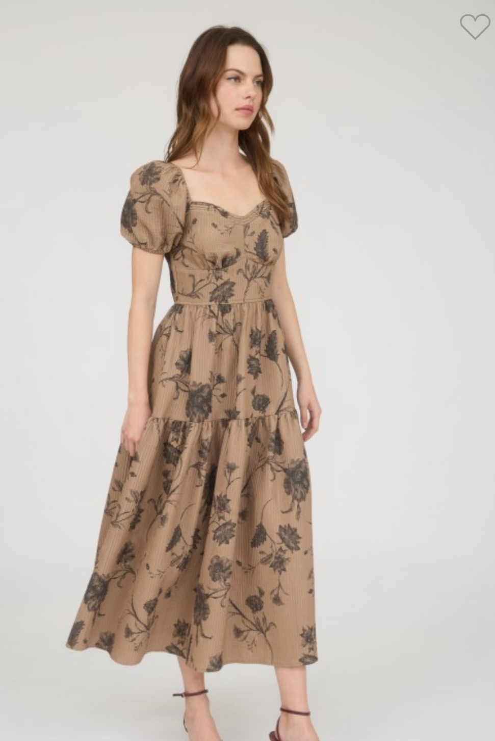 Black Floral Print