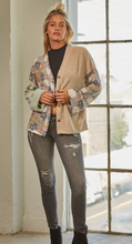 Load image into Gallery viewer, Floral Patchwork Cardigan
