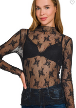 Load image into Gallery viewer, Lace Long Sleeve
