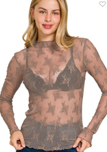 Load image into Gallery viewer, Lace Long Sleeve
