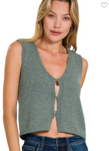 Load image into Gallery viewer, Hook &amp; Eye Vest
