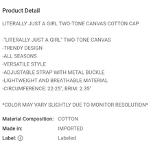 Load image into Gallery viewer, Literally Just A Girl
