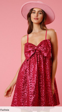 Load image into Gallery viewer, Bow Sequin Dress
