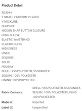 Load image into Gallery viewer, Dark Green Sequin Dress
