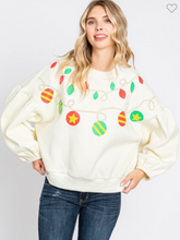 Load image into Gallery viewer, Christmas Lights Sweatshirt
