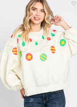 Load image into Gallery viewer, Christmas Lights Sweatshirt
