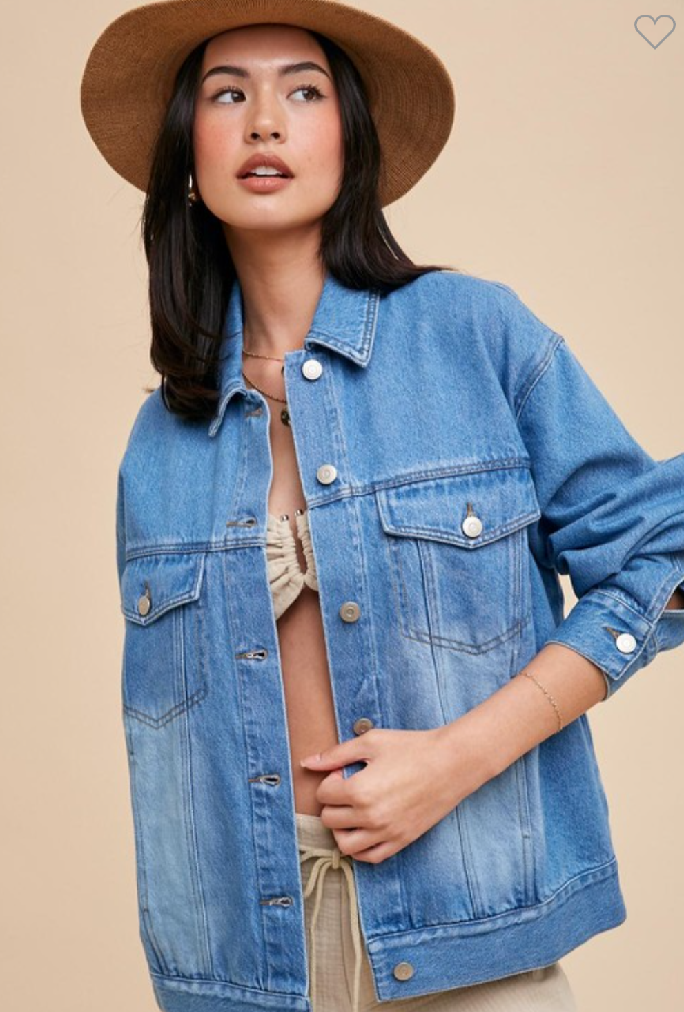 Oversized Denim Jacket
