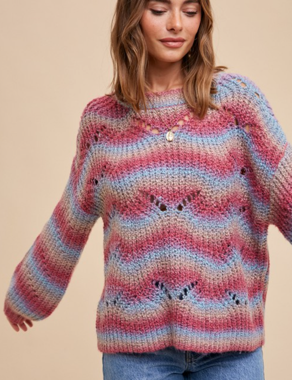 Balloon Sleeve Sweater