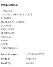 Load image into Gallery viewer, Black Slack
