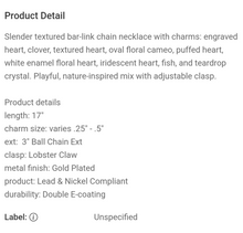 Load image into Gallery viewer, Charm Necklace
