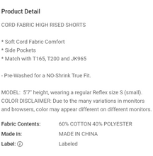 Load image into Gallery viewer, Ribbed Shorts
