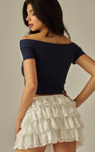 Load image into Gallery viewer, Ruffle Short (available in 2 colors)
