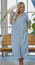 Load image into Gallery viewer, Airflow Button Down Dress
