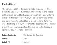 Load image into Gallery viewer, Slouchy Fit Jumpsuit
