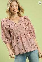 Load image into Gallery viewer, Bow Print Blouse
