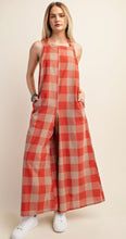 Load image into Gallery viewer, Checkered Print Overall

