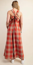 Load image into Gallery viewer, Checkered Print Overall
