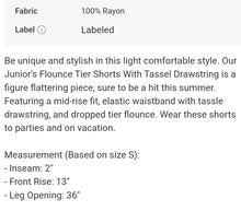 Load image into Gallery viewer, Floral Flounce Short
