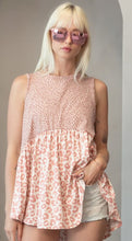 Load image into Gallery viewer, Leopard Babydoll Tank
