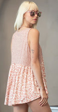 Load image into Gallery viewer, Leopard Babydoll Tank
