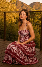 Load image into Gallery viewer, Spiced Rose Ruffle Dress
