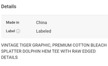 Load image into Gallery viewer, Tiger Tee

