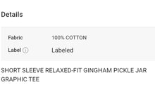 Load image into Gallery viewer, Pickled Tee
