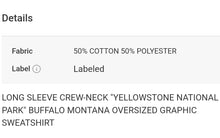 Load image into Gallery viewer, Yellowstone
