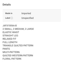 Load image into Gallery viewer, Quilted Pant
