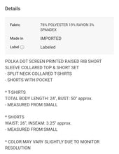 Load image into Gallery viewer, Polka Dot Top
