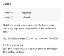 Load image into Gallery viewer, Candy Cane
