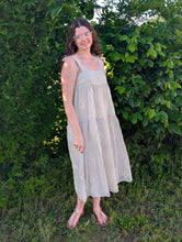 Load image into Gallery viewer, Gingham Floral Dress (2 color options)
