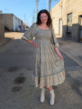 Load image into Gallery viewer, Sage Midi Dress
