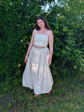 Load image into Gallery viewer, Floral Embroidered Skirt (2 color options)
