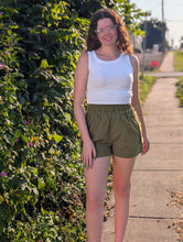 Load image into Gallery viewer, Olive Athletic Short
