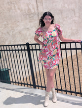 Load image into Gallery viewer, Fuschia Patchwork Dress
