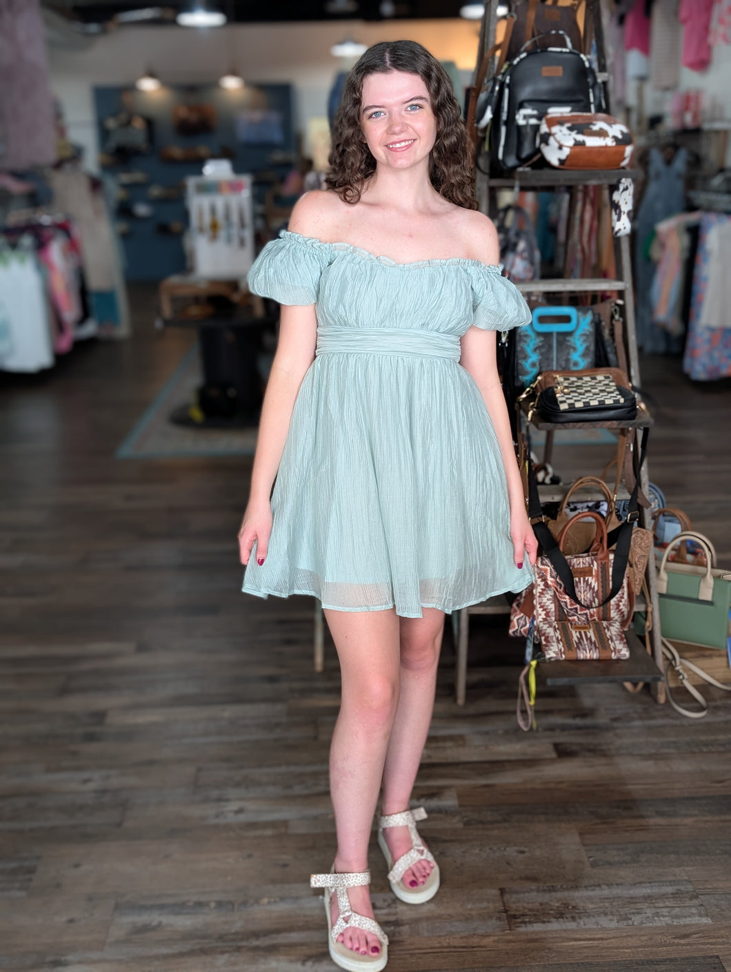 Dusty Sage Dress