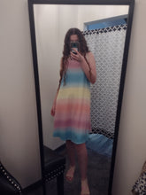 Load image into Gallery viewer, Rainbow Tank Dress
